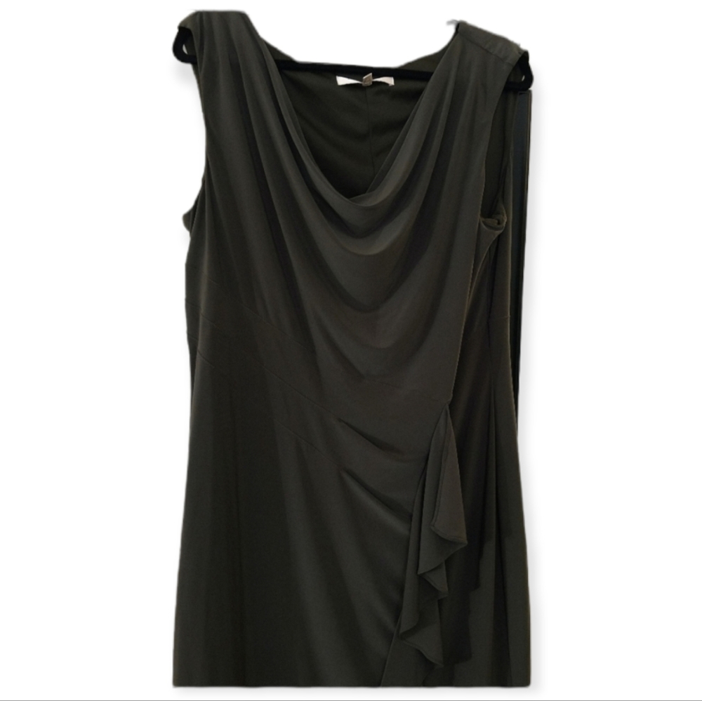2/$40 Evan Picone Dress Olive Sz 16